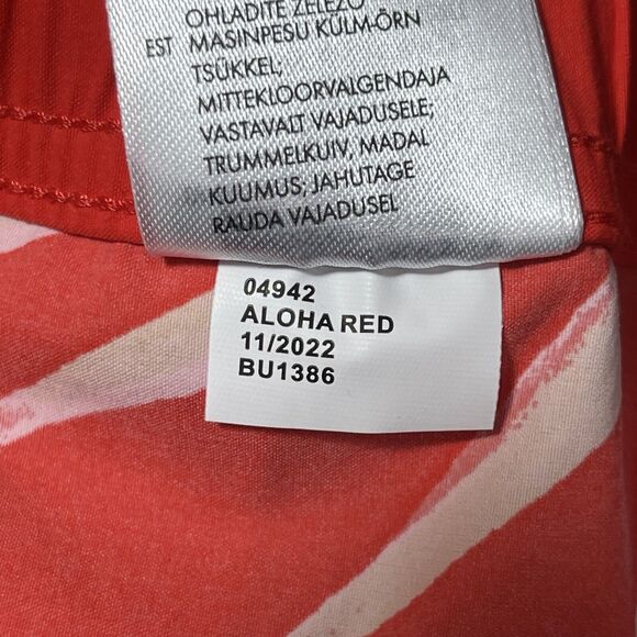 Brixton Voyage 18″ Aloha Red Hybrid Swim Shorts XL Trim Quick‑Dry DWR NEW - Picture 14 of 16